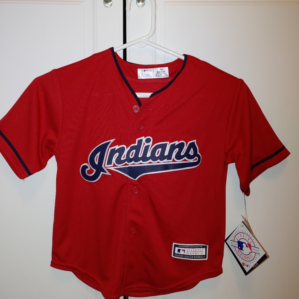 Boys Indians Jersey size M 5/6
